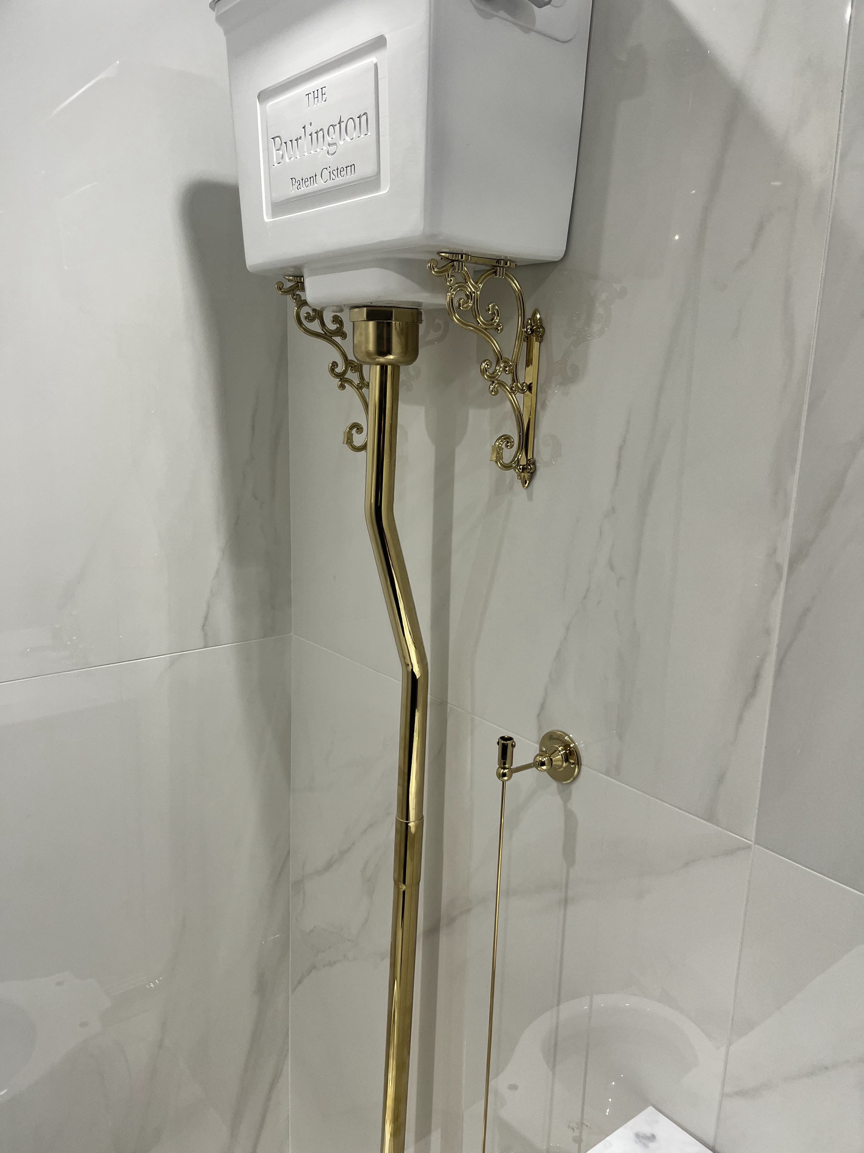 Hot water system and service pipework installation